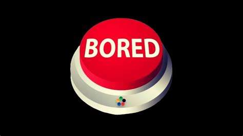 bored button for computer